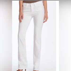 J Brand White Straight Leg Jeans Size 29